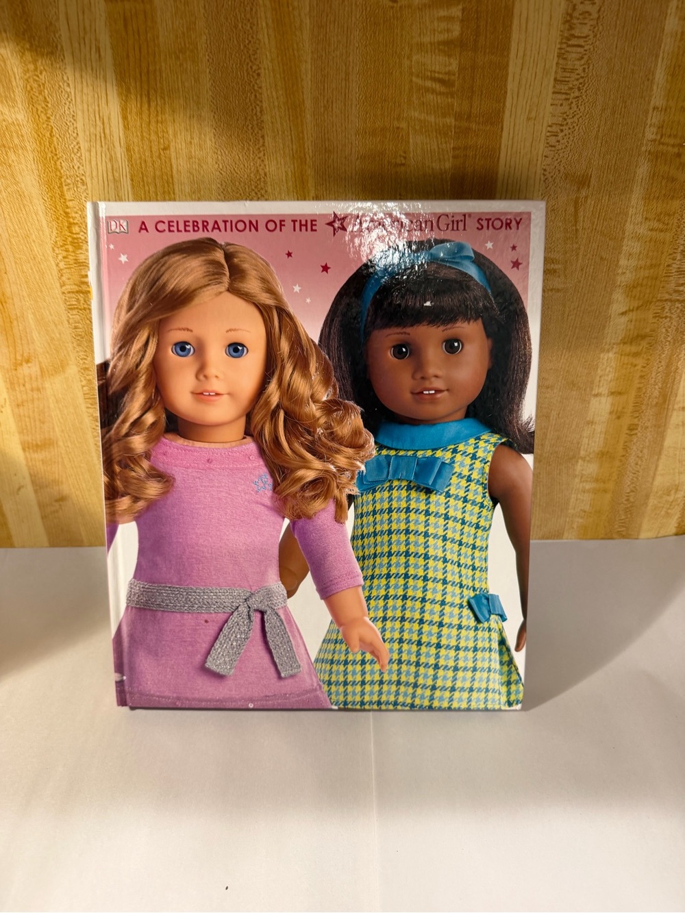 Boook American Girl Dolls Set - Pink and Blue Outfits
